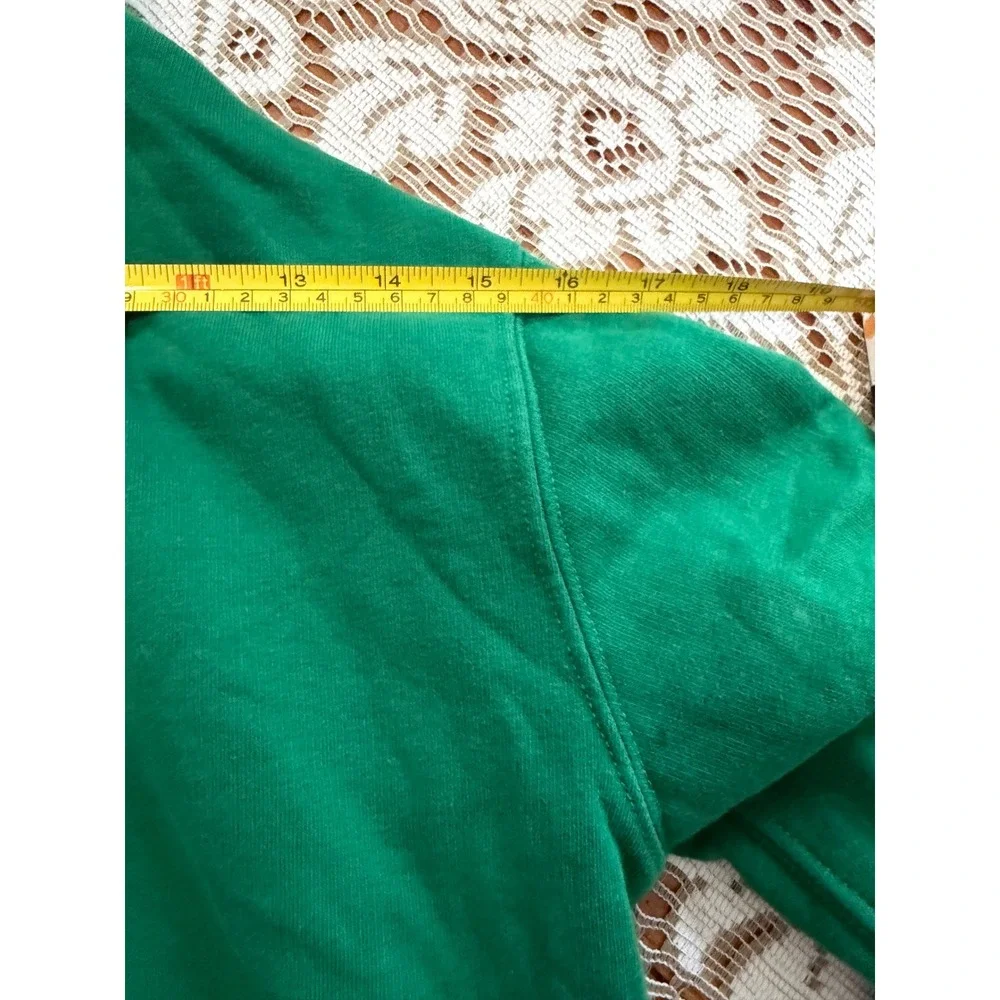 Polo Ralph Lauren Kids Green Colorblock Full Zip Hoodie Sweatshirt Size L 14-16